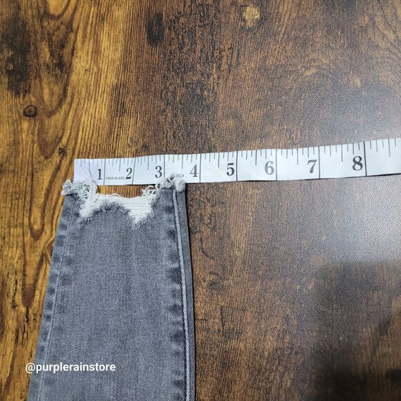 American Eagle Jeans 4 R Jegging Super Hi Rise Next Level Stretch Charcoal - Picture 12 of 13